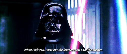 Vader vs Obi Wan scene.